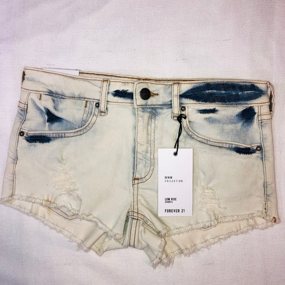 2 Pairs Shorts-Hollister/Forever 21-Sz 27 - Picture 2 of 7